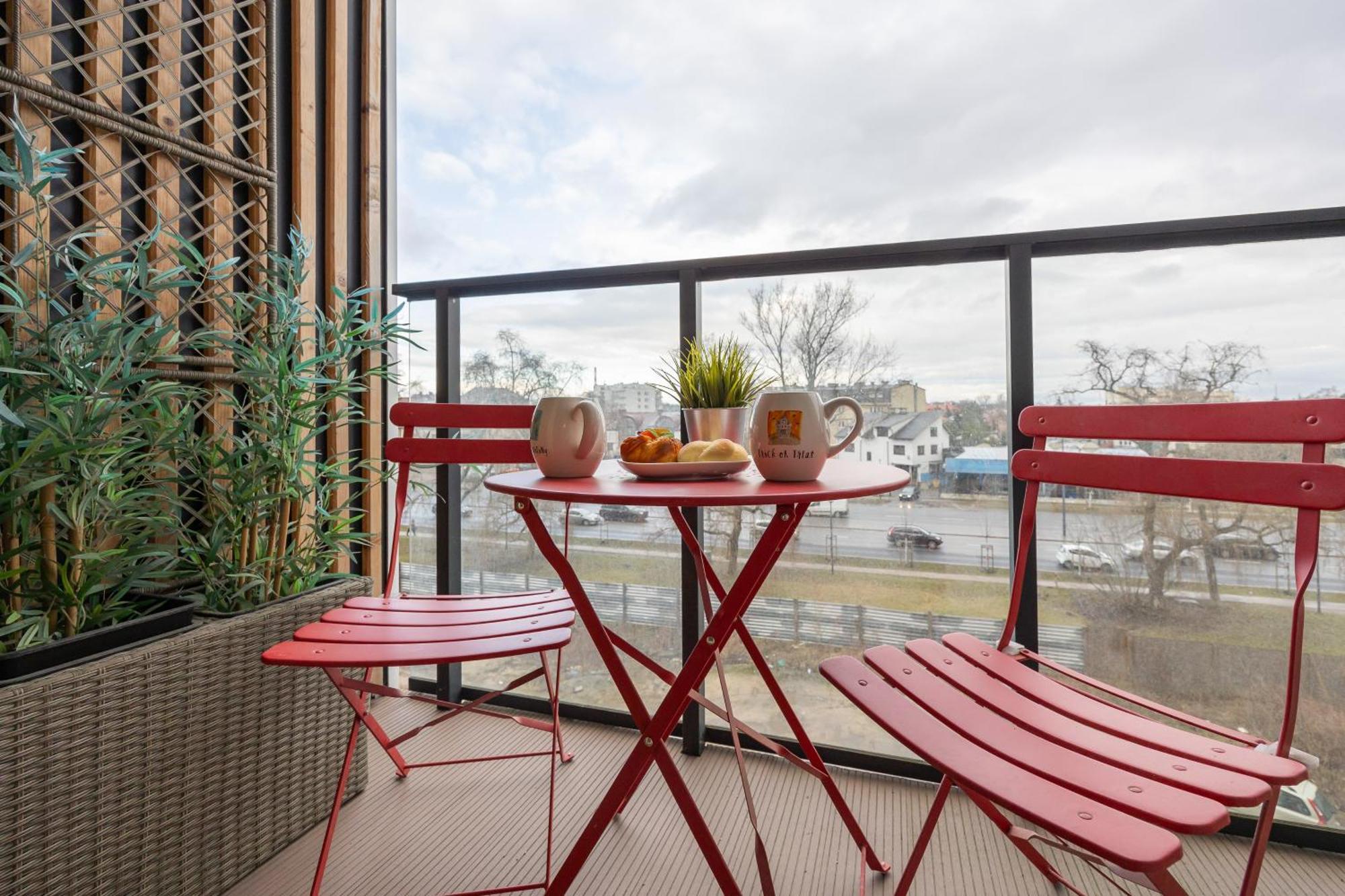Warsaw Praga Kokoryczki Apartments With Parking By Noclegi Renters Eksteriør billede